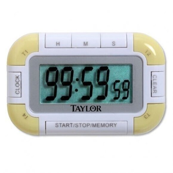 Kitchen Other - Taylor Digital Timer 4 Channel Pocket Kitchen Timer Magnetic Compact